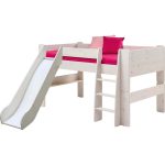 4KIDS Mid-Sleeper Κρεβάτι με Τσουλήθρα - Image 2