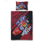 Night Racer Σετ Βαμβακερή Παπλωματοθήκη με Μαξιλαροθήκη