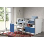 Bonny Mid-Sleeper Κρεβάτι με Γραφείο & Ντουλάπι - Vipack - Image 3