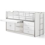 Bonny 95 Mid-Sleeper με Μεγάλο Γραφείο - Vipack - Image 7