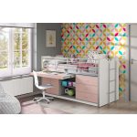 Bonny 95 Mid-Sleeper με Μεγάλο Γραφείο - Vipack - Image 10