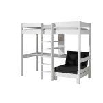 Pino High-Sleeper Κρεβάτι με Γραφείο - Image 3