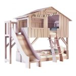 Treehouse Κουκέτα – Κρεβάτι και Καναπές με Πύργο Τσουλήθρα - Mathy by Bols