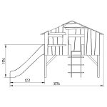 Treehouse Κρεβάτι με Τσουλήθρα- Mathy by Bols - Image 4
