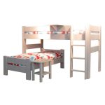 Dominique Mid-Sleeper Κρεβάτι 127