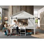 Barnie Mid-Sleeper Κρεβάτι Σπιτάκι - Image 5