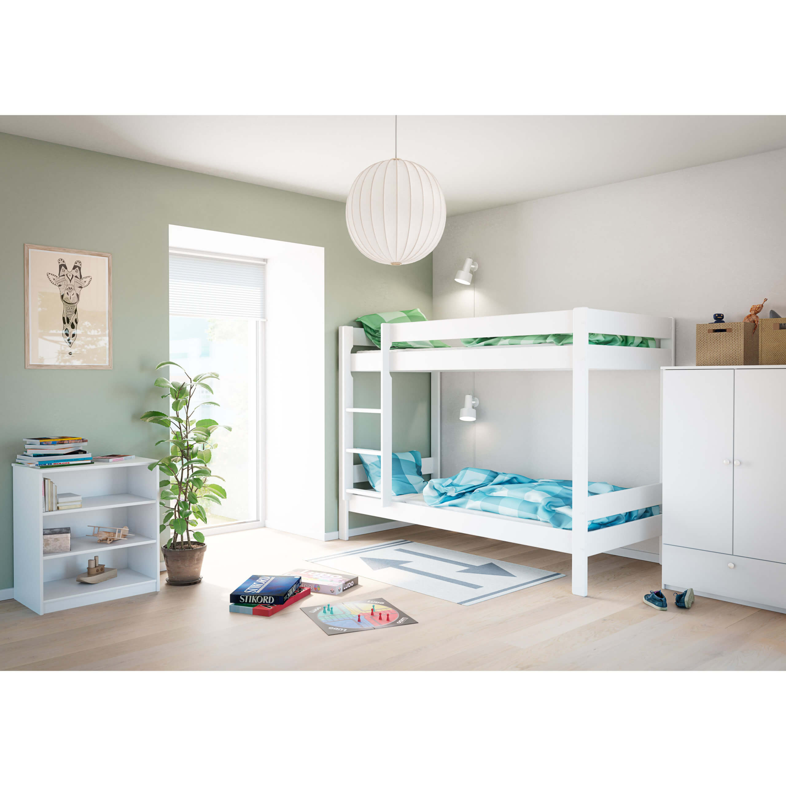 413-Nice-room-sets-midsleeper-bunk-bed_(300) Nice Κουκέτα - Image 1