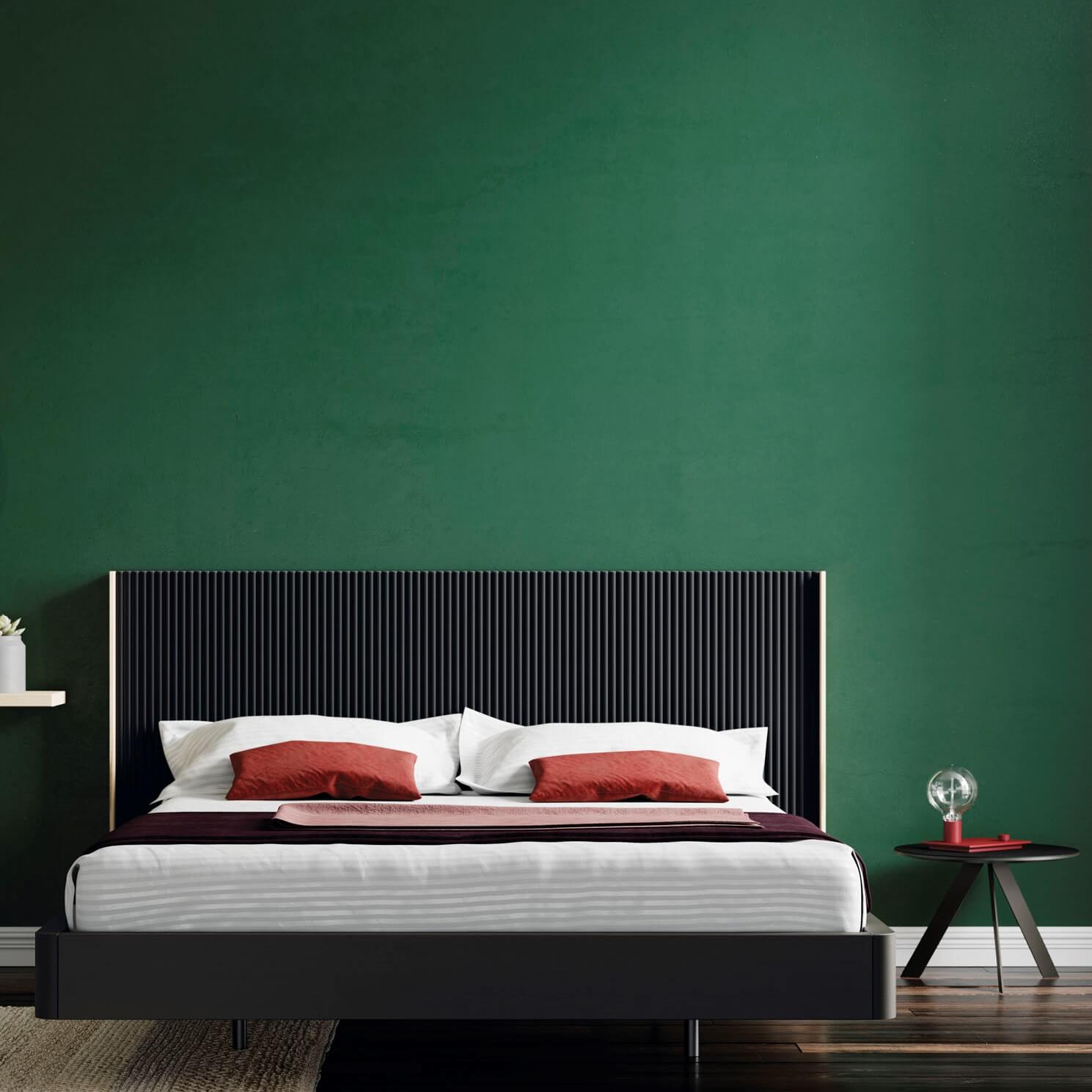 DORMITORIO_COMPO7_C1307181 Cama Aro New Kandor Tapizado Κρεβάτι με κεφαλάρι - Image 1