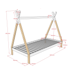 Tipi Κρεβάτι Σκηνή Ψηλό - Image 6