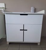Σετ βρεφική κούνια Mini συρτάριερα με αλλαξιέρα και βιβλιοθήκη - Image 4