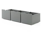 Σετ κουτιά αποθήκευσης για κρεβάτι Pino Low Mid Sleeper - Image 3