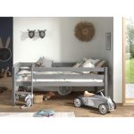 Pino Υπερυψωμένο Low Mid Sleeper Κρεβάτι - Image 11