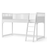 Seaside Classic Mid-sleeper Μονό κρεβάτι με προστατευτικό κάγκελο - Image 2