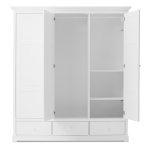 Seaside Storage τρίφυλλη Ντουλάπα με τρία συρτάρια - Image 3