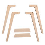 Πρόσθετα πόδια για Wood γραφείο