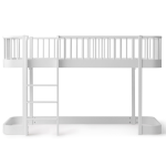 Wood Original Mid-sleeper Παιδικό Μονό Κρεβάτι - Image 3