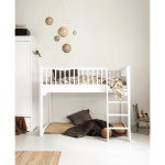 Seaside Classic Mid-sleeper Μονό κρεβάτι με προστατευτικό κάγκελο - Image 4