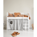 Seaside Classic Mid-sleeper Μονό κρεβάτι με προστατευτικό κάγκελο - Image 5