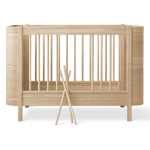 Wood Mini+ Βρεφική Κούνια Κρεβάτι με αφαιρούμενα κάγκελα - Image 14