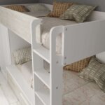 Αναστρέψιμη κουκέτα με συρτάρι φιλοξενίας ή συρτάρια αποθήκευσης και ντουλάπα - Image 7