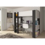 High sleeper κρεβάτι με μεγάλο γραφείο - Image 4