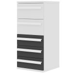 Tallboy Συρταριέρα με πέντε συρτάρια - Image 9