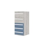 Tallboy Συρταριέρα με πέντε συρτάρια - Image 6