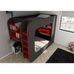 Gamer Highsleeper Πολυλειτουργικό Κρεβάτι με LED - Image 22