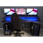 Gaming X Γραφείο με ρυθμιζόμενα LED - Image 4
