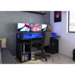 Gaming X Γραφείο με ρυθμιζόμενα LED - Image 7