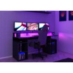 Gaming X Γραφείο με ρυθμιζόμενα LED - Image 2