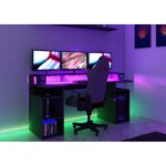 Gaming X Γραφείο με ρυθμιζόμενα LED - Image 3