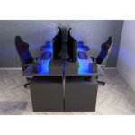 Gaming X Γραφείο με ρυθμιζόμενα LED - Image 8