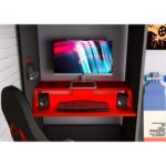 Gamer Highsleeper Πολυλειτουργικό Κρεβάτι με LED - Image 4
