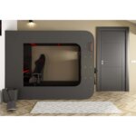 Gamer Highsleeper Πολυλειτουργικό Κρεβάτι με LED - Image 9