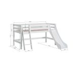 Eco Luxury Half-high Κρεβάτι με τσουλήθρα - Image 18