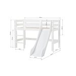 Eco Luxury Half-high Κρεβάτι με τσουλήθρα - Image 34