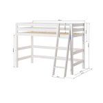 Eco Luxury Mid-high Κρεβάτι με σκάλα - Image 21