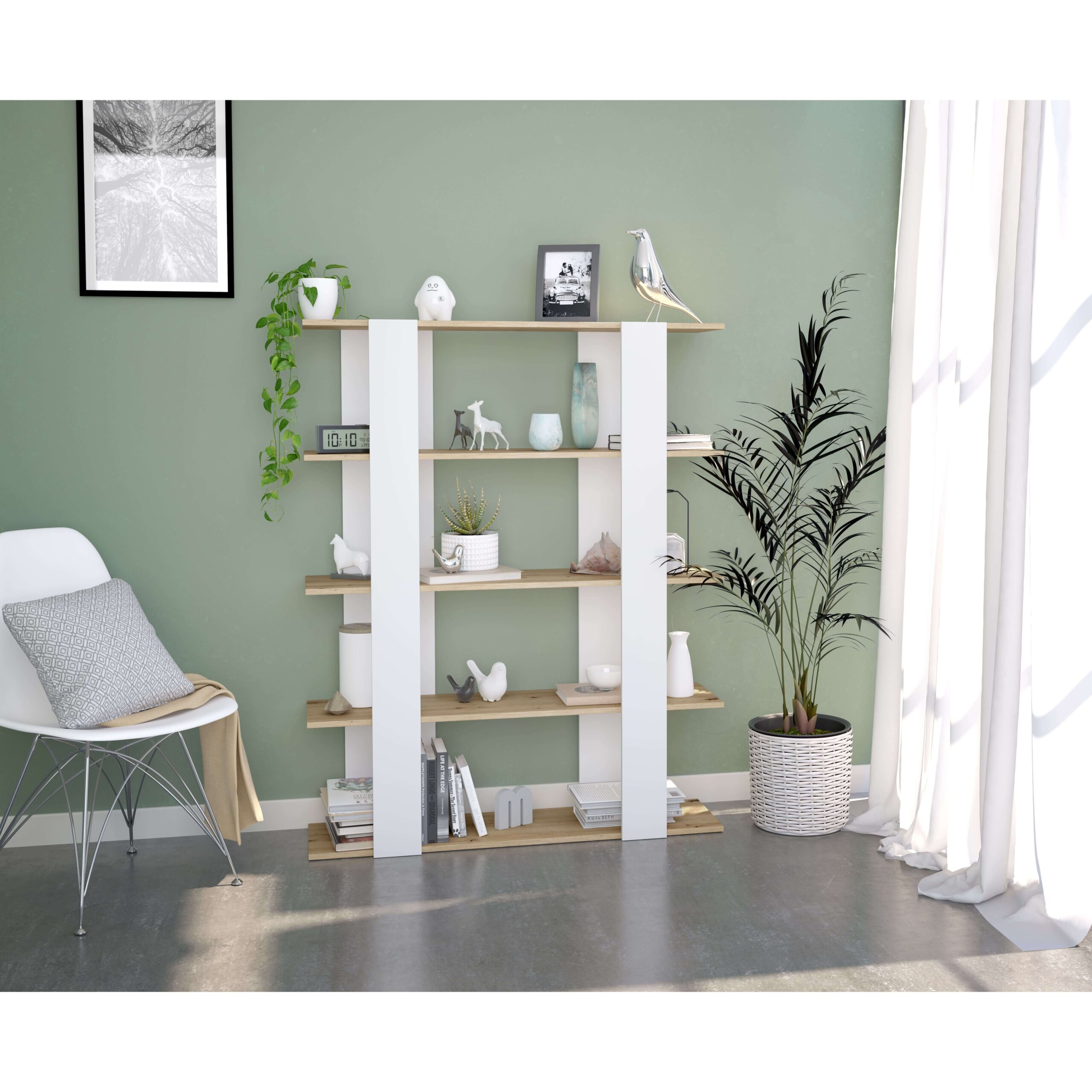 white-FCL22-AMB-012260W Deia Βιβλιοθήκη - Image 1