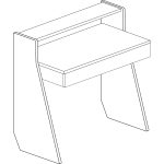 Script Γραφείο με δυο συρτάρια - Image 12