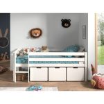 Σετ τρία κουτιά αποθήκευσης για κρεβάτι Low Mid Sleeper