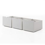 Σετ τρία κουτιά αποθήκευσης για κρεβάτι Low Mid Sleeper - Image 3