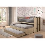 Sam Mid-Sleeper με δεύτερο κρεβάτι - Image 4