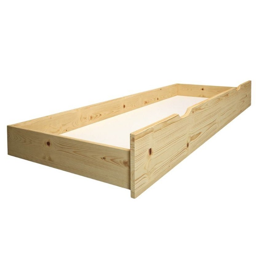 white-12147_storage-drawer-under-the-bunk-bed-ararat--choose-colour-transparent-glaze Συρτάρι Αποθήκευσης για Ararat Family Κουκέτα - Image 1