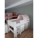4KIDS Υπερυψωμένο Κρεβάτι με γραφείο - Image 2