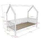 Cabane Housebed Μονό Κρεβάτι - Image 3
