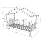 Nature Housebed Μονό Κρεβάτι - Image 3